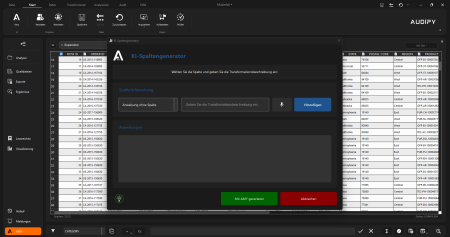 KI Spaltengenerierung